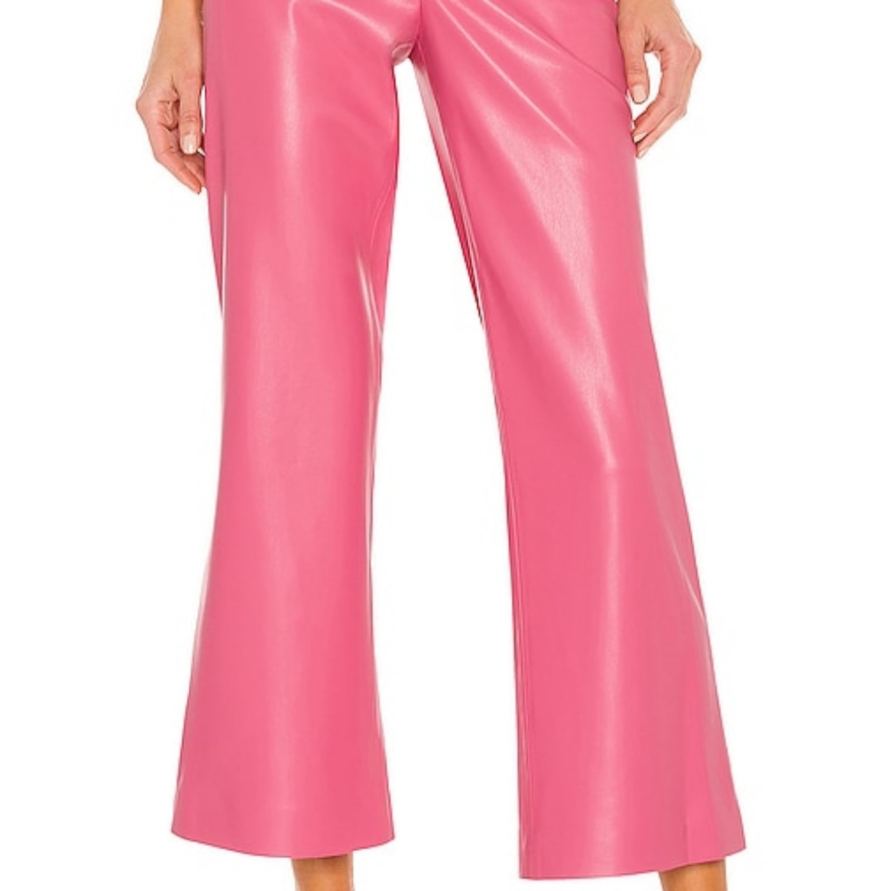 Lorinda vegan leather super high waist pants